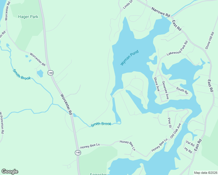 map of restaurants, bars, coffee shops, grocery stores, and more near 9 Laurie Lane in Westminster