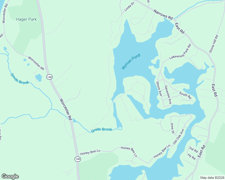 map of restaurants, bars, coffee shops, grocery stores, and more near 9 Laurie Lane in Westminster