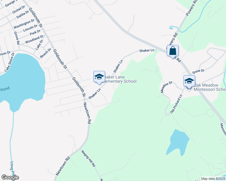 map of restaurants, bars, coffee shops, grocery stores, and more near 35 Norfolk Drive in Littleton