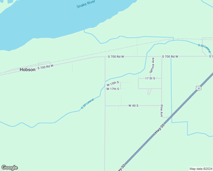 map of restaurants, bars, coffee shops, grocery stores, and more near 31-35 South 600 West in Oakley