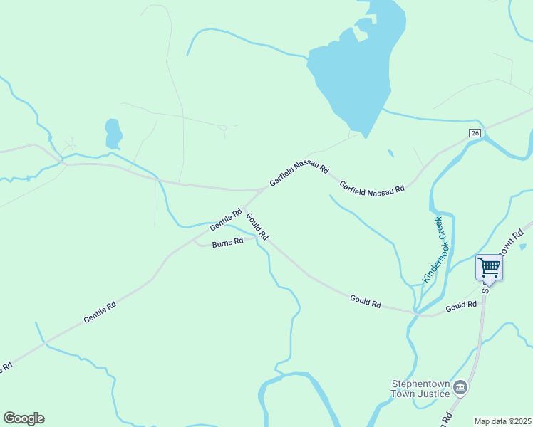 map of restaurants, bars, coffee shops, grocery stores, and more near 170 Gould Road in Stephentown
