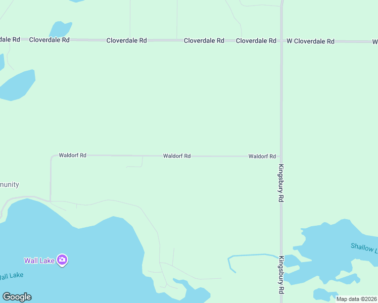 map of restaurants, bars, coffee shops, grocery stores, and more near 4360 Waldorf Road in Delton