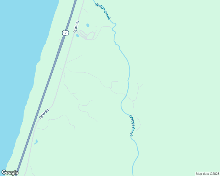 map of restaurants, bars, coffee shops, grocery stores, and more near 95171 Greggs Creek Road in Gold Beach