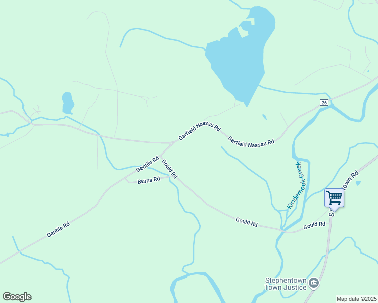 map of restaurants, bars, coffee shops, grocery stores, and more near 170 Gould Road in Stephentown