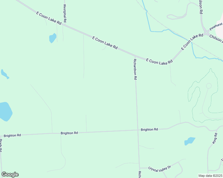 map of restaurants, bars, coffee shops, grocery stores, and more near 4660 Richardson Road in Howell