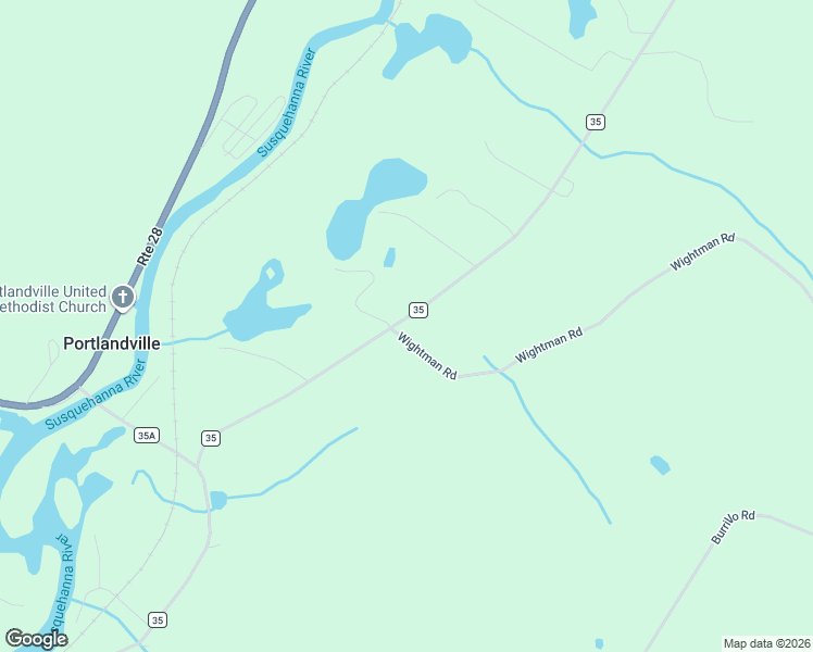 map of restaurants, bars, coffee shops, grocery stores, and more near 872 County Highway 35 in Maryland