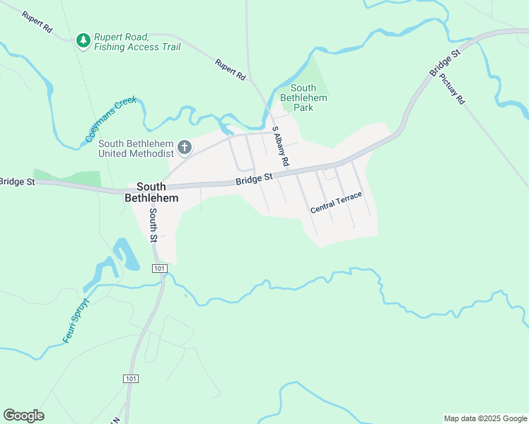 map of restaurants, bars, coffee shops, grocery stores, and more near 71 Babcock Terrace in Selkirk