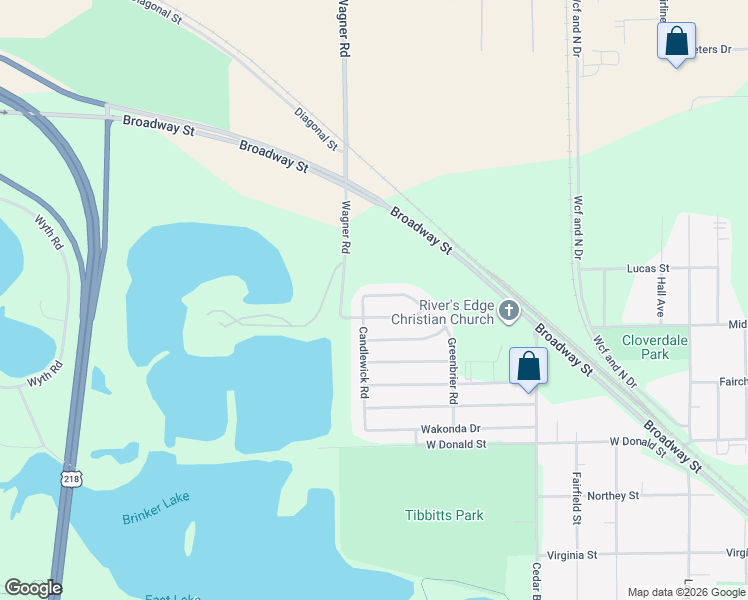 map of restaurants, bars, coffee shops, grocery stores, and more near 732 Greenbrier Rd in Waterloo