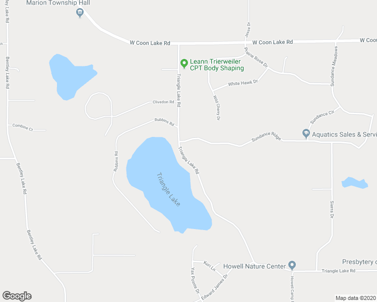 map of restaurants, bars, coffee shops, grocery stores, and more near 2474 Sundance Ridge in Howell