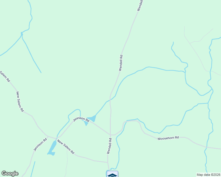 map of restaurants, bars, coffee shops, grocery stores, and more near 283 Wendell Road in New Salem