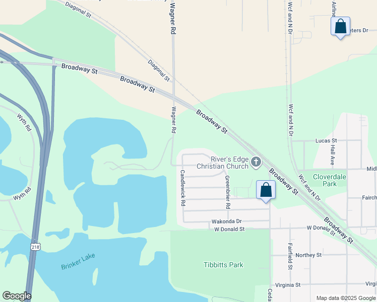 map of restaurants, bars, coffee shops, grocery stores, and more near 732 Greenbrier Rd in Waterloo