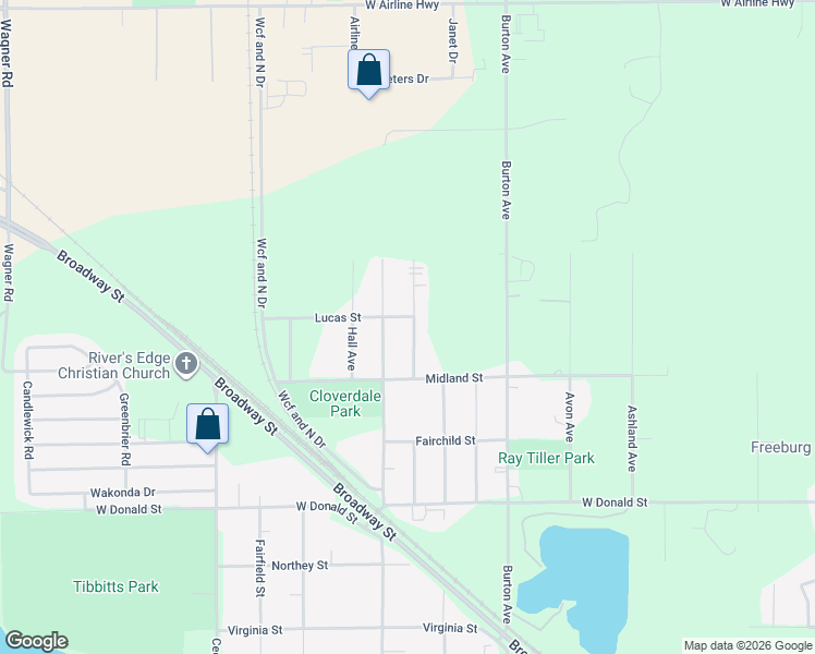 map of restaurants, bars, coffee shops, grocery stores, and more near 755 Cloverdale Avenue in Waterloo