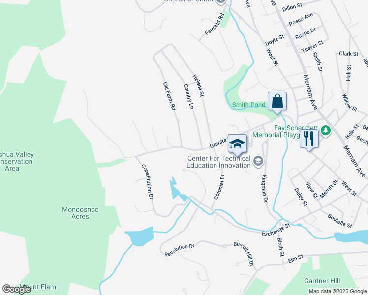 Granite Street, Leominster MA Walk Score