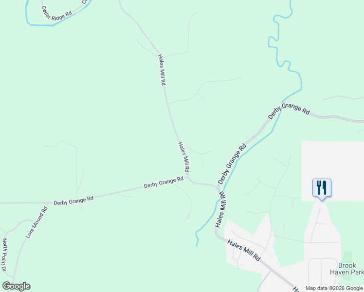 map of restaurants, bars, coffee shops, grocery stores, and more near 16170 Hales Mill Road in Dubuque