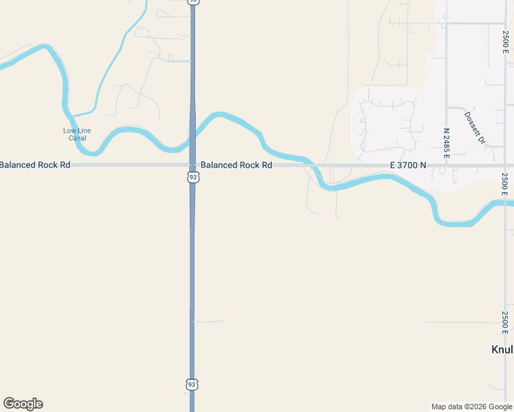 map of restaurants, bars, coffee shops, grocery stores, and more near 2439 East 3700 North in Filer