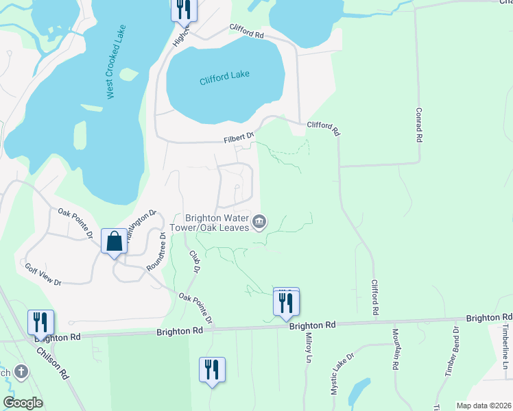 map of restaurants, bars, coffee shops, grocery stores, and more near 5268 Versailles Avenue in Brighton