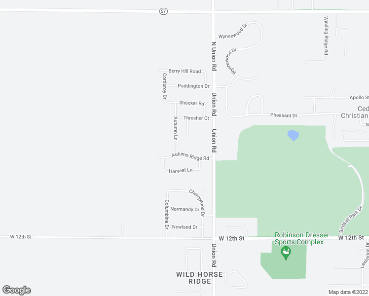 map of restaurants, bars, coffee shops, grocery stores, and more near 4305 Autumn Lane in Cedar Falls