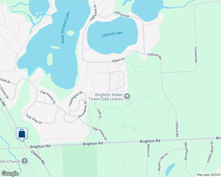 map of restaurants, bars, coffee shops, grocery stores, and more near 4572 Villa France Drive in Brighton