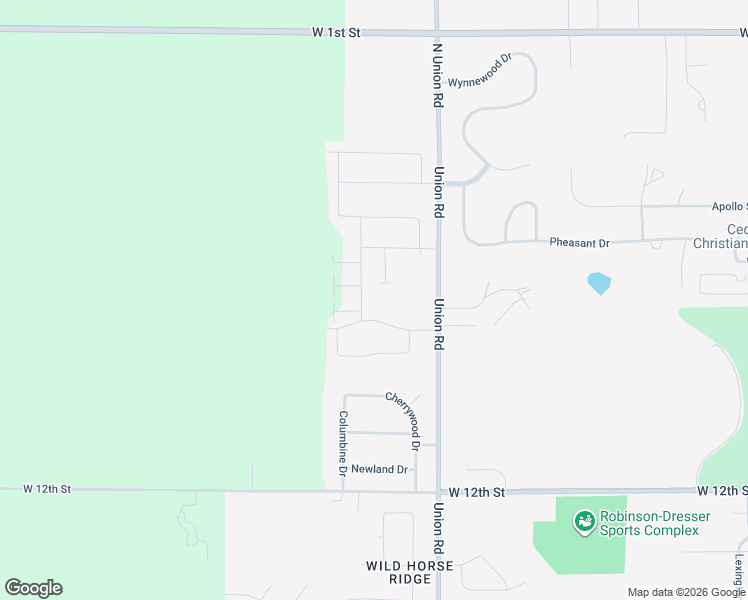 map of restaurants, bars, coffee shops, grocery stores, and more near 4305 Autumn Lane in Cedar Falls