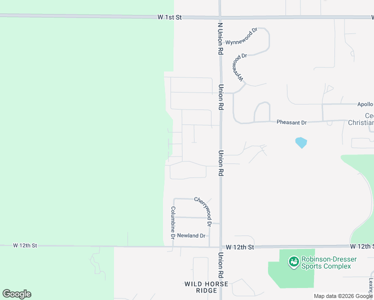 map of restaurants, bars, coffee shops, grocery stores, and more near 4305 Autumn Lane in Cedar Falls
