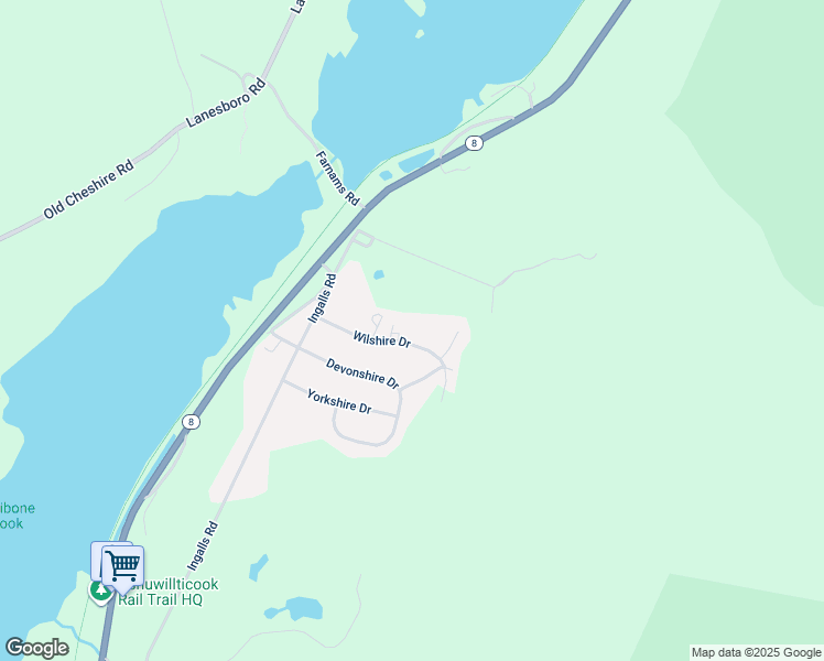 map of restaurants, bars, coffee shops, grocery stores, and more near 101 Wilshire Dr in Cheshire