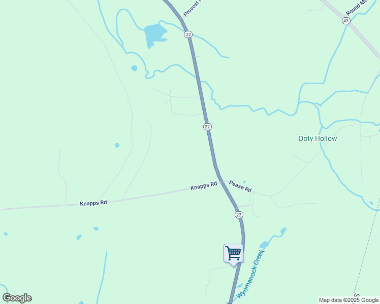 map of restaurants, bars, coffee shops, grocery stores, and more near 161-231 Knapps Road in Stephentown
