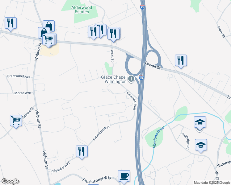 map of restaurants, bars, coffee shops, grocery stores, and more near 5200 Horseshoe Lane in Wilmington
