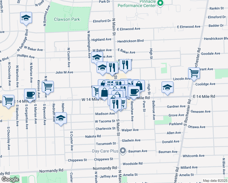 103 North Main Street, Clawson MI Walk Score