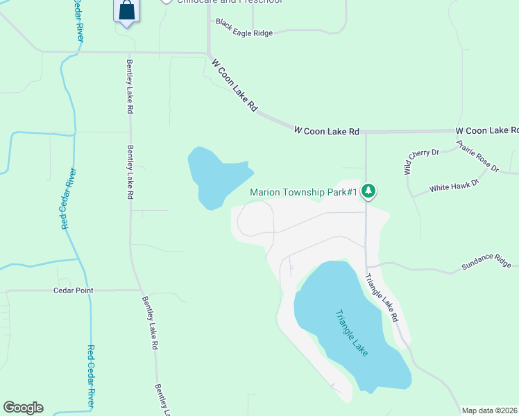map of restaurants, bars, coffee shops, grocery stores, and more near 31 Clivedon Road in Howell