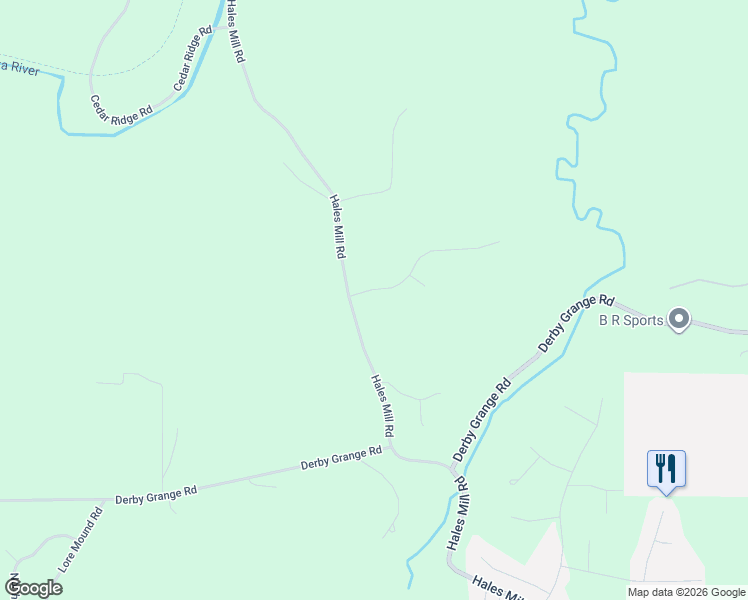 map of restaurants, bars, coffee shops, grocery stores, and more near 16454 Hales Mill Road in Dubuque