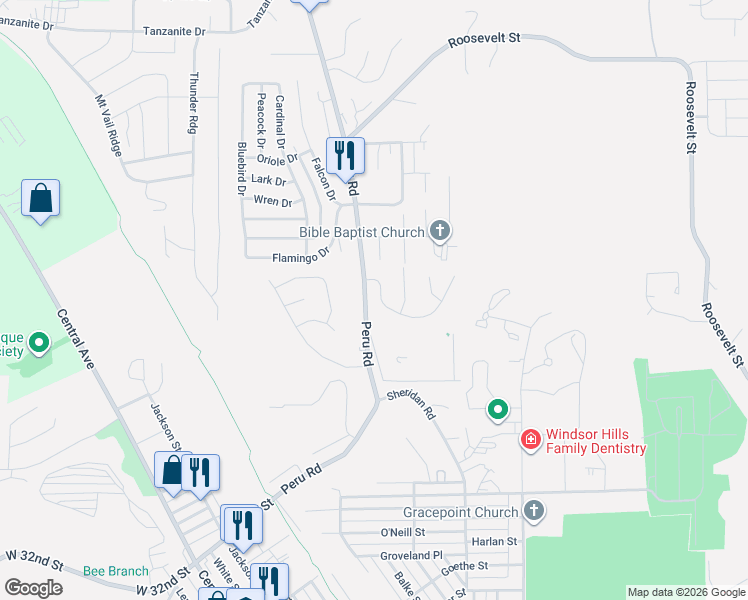 map of restaurants, bars, coffee shops, grocery stores, and more near 850 Hawkeye Drive in Dubuque