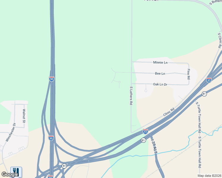 map of restaurants, bars, coffee shops, grocery stores, and more near 2357 Field Crest Road in Beloit