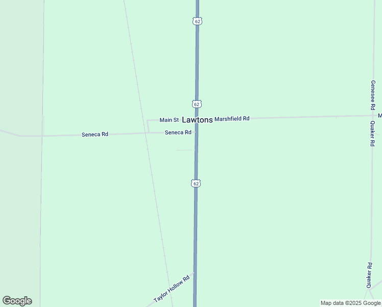 map of restaurants, bars, coffee shops, grocery stores, and more near 12525 Gowanda State Road in Lawtons