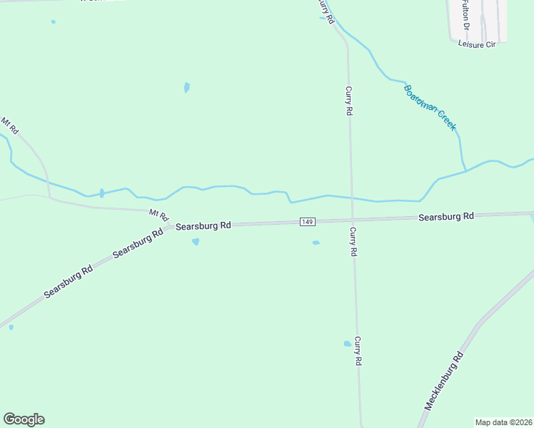 map of restaurants, bars, coffee shops, grocery stores, and more near 8139 Searsburg Road in Trumansburg