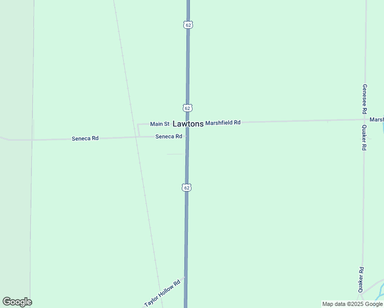 map of restaurants, bars, coffee shops, grocery stores, and more near 12525 Gowanda State Road in Lawtons