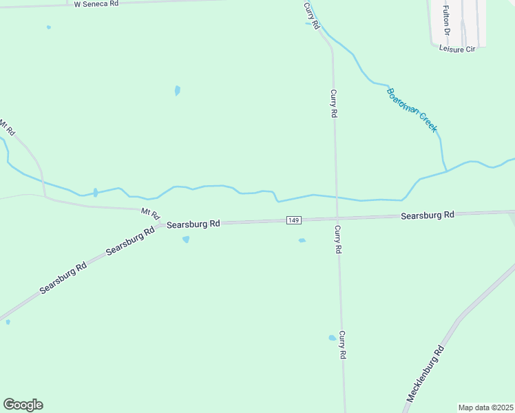 map of restaurants, bars, coffee shops, grocery stores, and more near 8139 Searsburg Road in Trumansburg