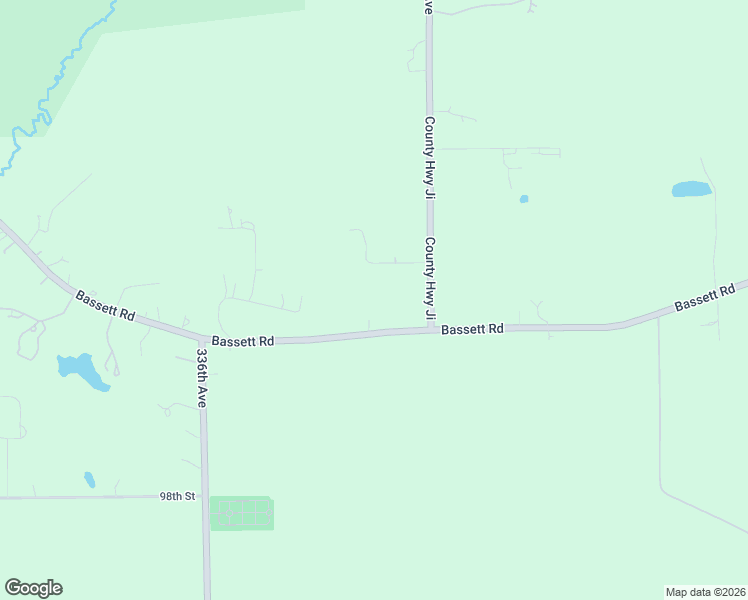 map of restaurants, bars, coffee shops, grocery stores, and more near 33016 Bassett Road in Burlington