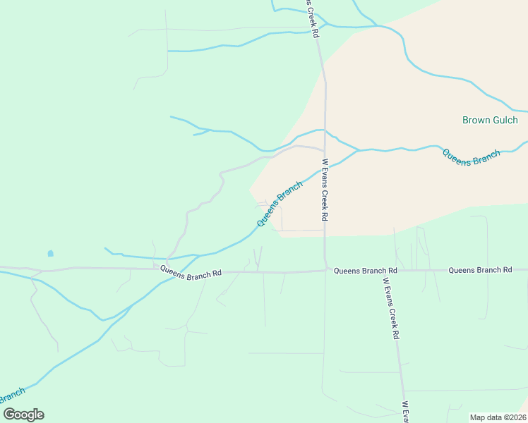 map of restaurants, bars, coffee shops, grocery stores, and more near 8077 West Evans Creek Road in Rogue River