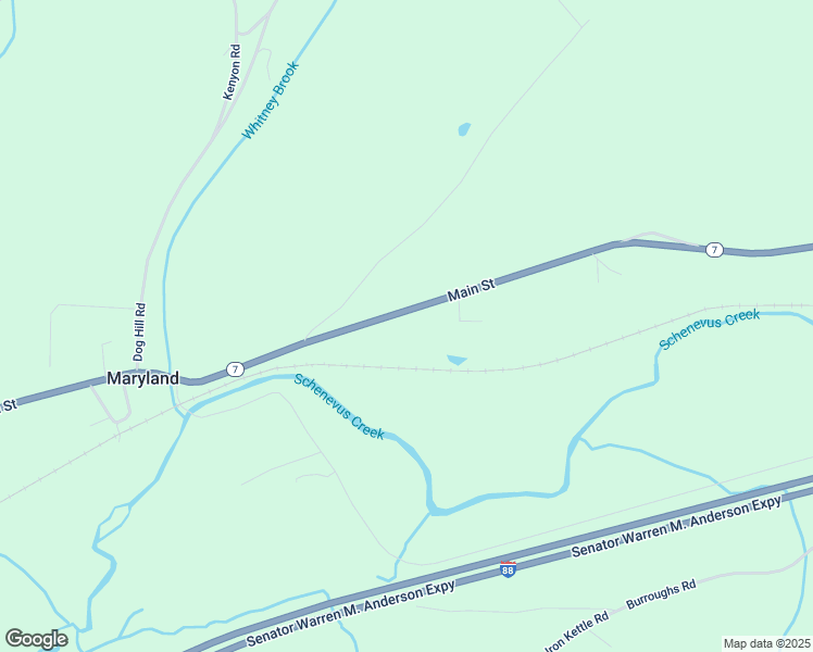 map of restaurants, bars, coffee shops, grocery stores, and more near Main Street in Maryland