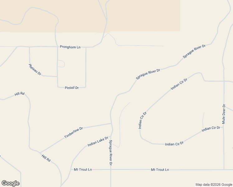 map of restaurants, bars, coffee shops, grocery stores, and more near 34455 Sprague River Drive in Chiloquin