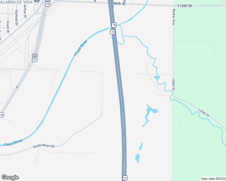 map of restaurants, bars, coffee shops, grocery stores, and more near 3930 Smith River Road in Sioux City