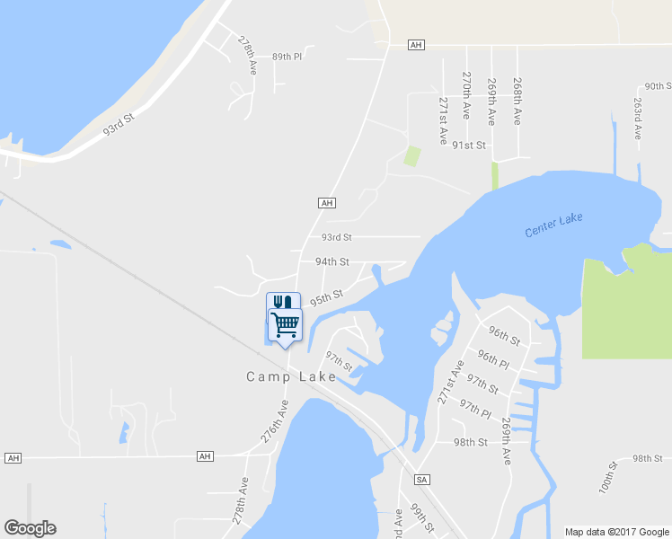 map of restaurants, bars, coffee shops, grocery stores, and more near 27541 94th Street in Salem