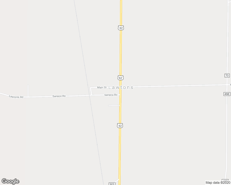 map of restaurants, bars, coffee shops, grocery stores, and more near 2192 Seneca Road in Lawtons