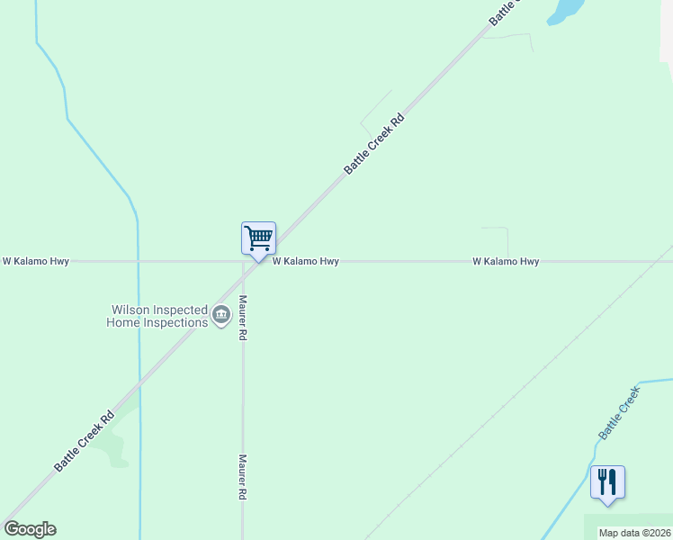 map of restaurants, bars, coffee shops, grocery stores, and more near 1835 West Kalamo Highway in Charlotte