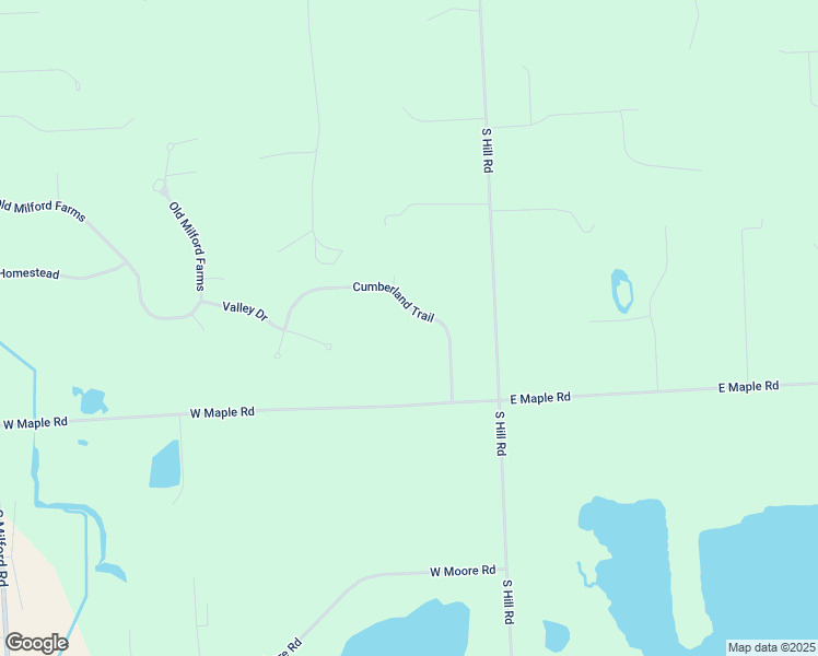 map of restaurants, bars, coffee shops, grocery stores, and more near 253 Cumberland Trail in Milford