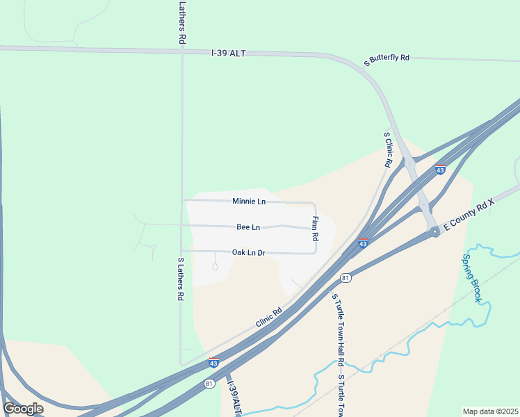 map of restaurants, bars, coffee shops, grocery stores, and more near 3635 Minnie Lane in Beloit