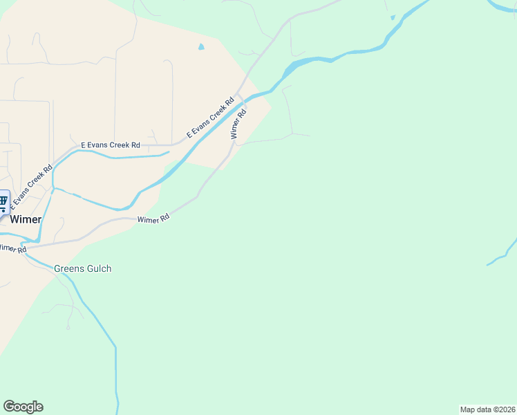 map of restaurants, bars, coffee shops, grocery stores, and more near 9820 East Evans Creek Road in Rogue River