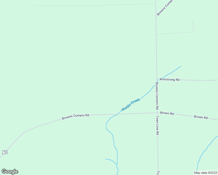 map of restaurants, bars, coffee shops, grocery stores, and more near 7839 County Road 75 in Prattsburgh