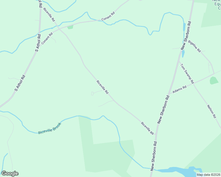 map of restaurants, bars, coffee shops, grocery stores, and more near 838 Riceville Road in Athol