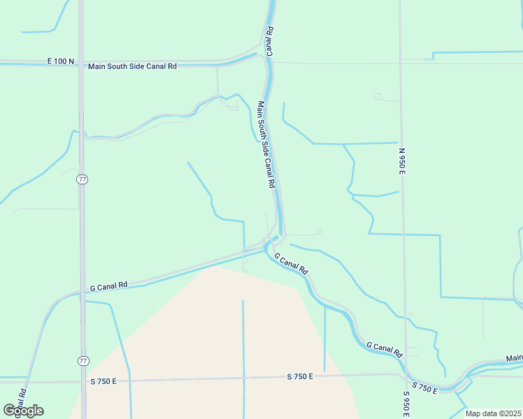 map of restaurants, bars, coffee shops, grocery stores, and more near 908 East 50 North in Declo
